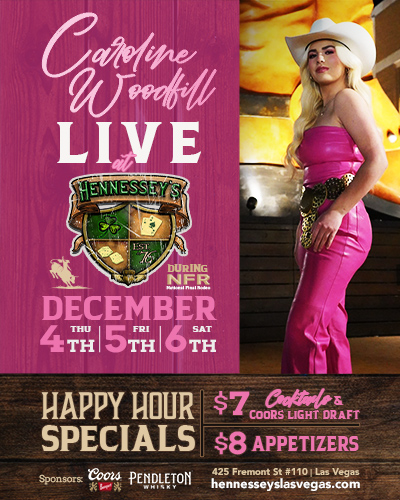 Caroline Woodfill at Hennessey's Tavern Downtown Las Vegas