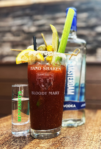 Hand-Shaken Bloody Mary